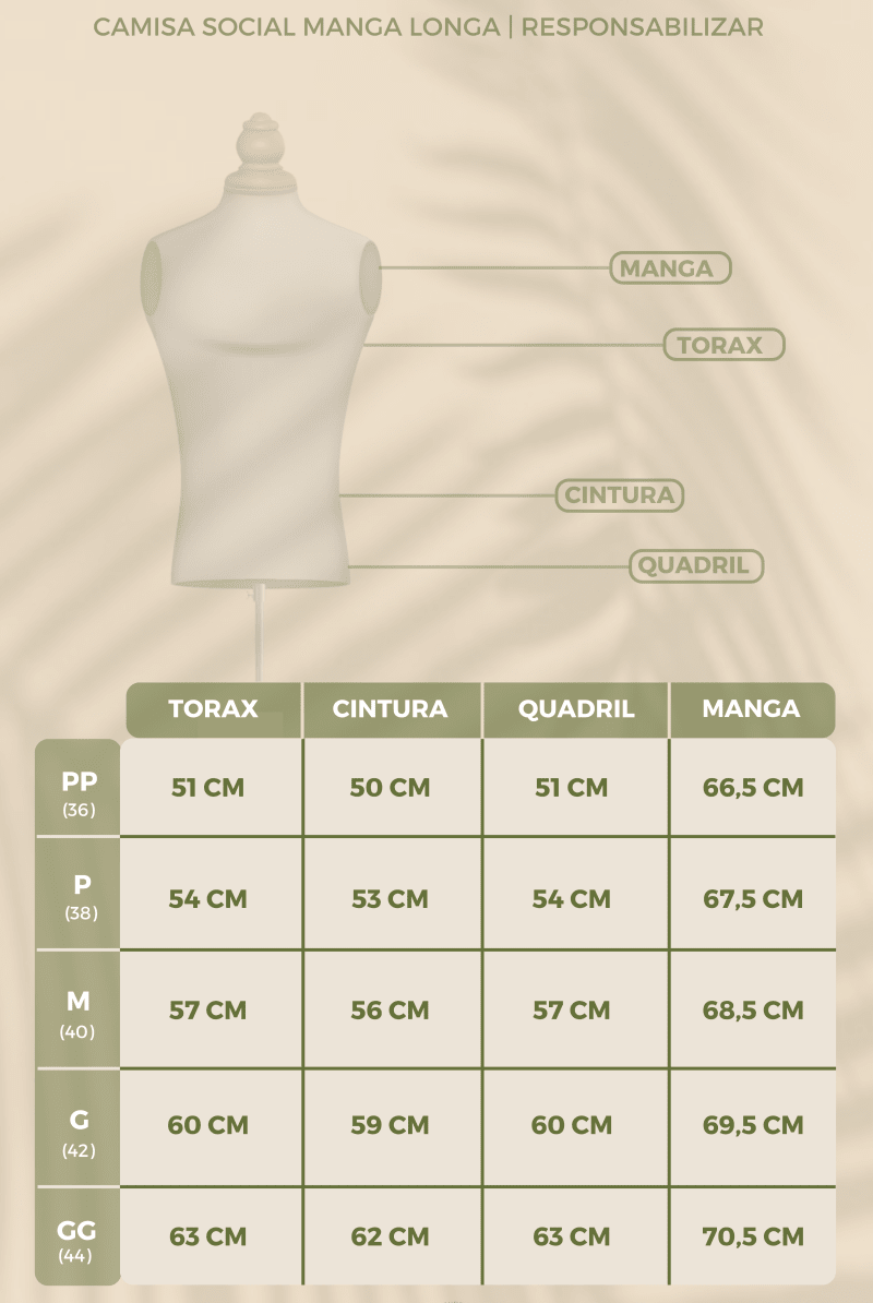 Camisa Manga Longa em Linho RESPONSABILIZAR - Villa Dharma Rouparia Consciente