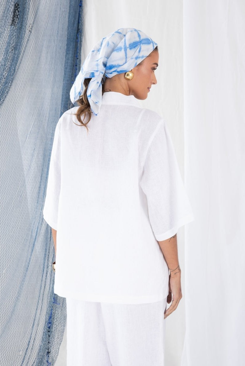 Kimono em Linho BRISA - Villa Dharma Rouparia Consciente