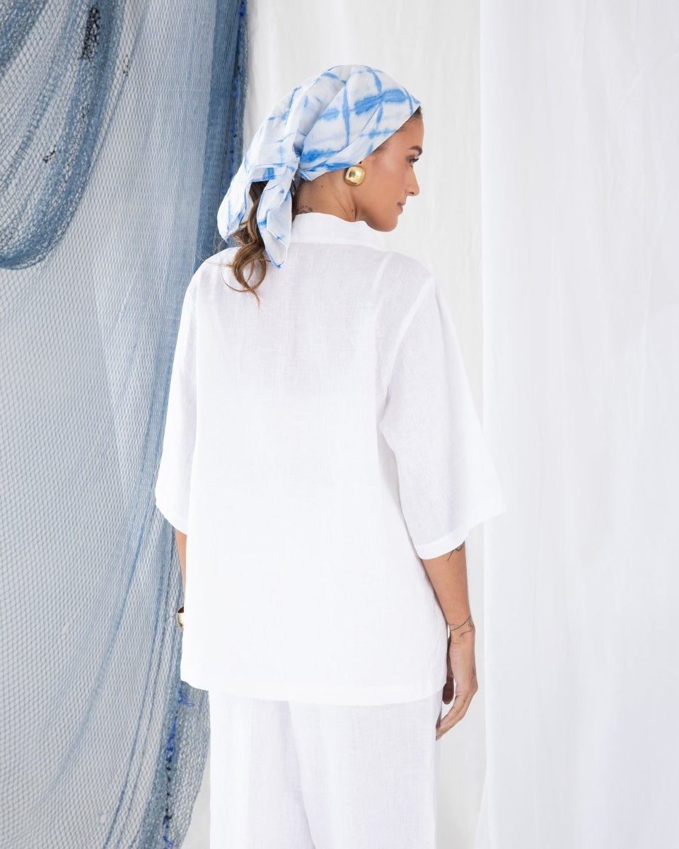 Kimono em Linho BRISA - Villa Dharma Rouparia Consciente