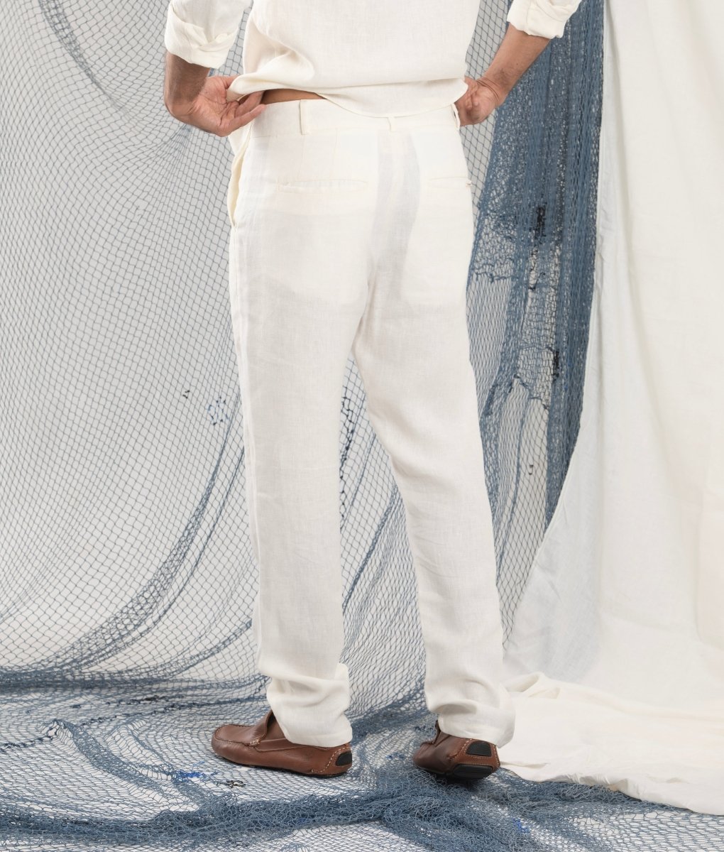 Calça Alfaiataria Masculina SÉRIE - Villa Dharma Rouparia Consciente