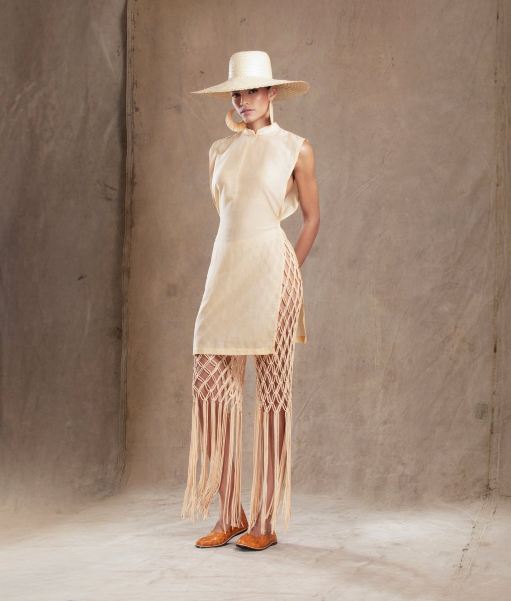 Túnica Gola Padre em Cotton Silk REFÚGIO - Villa Dharma Rouparia Consciente