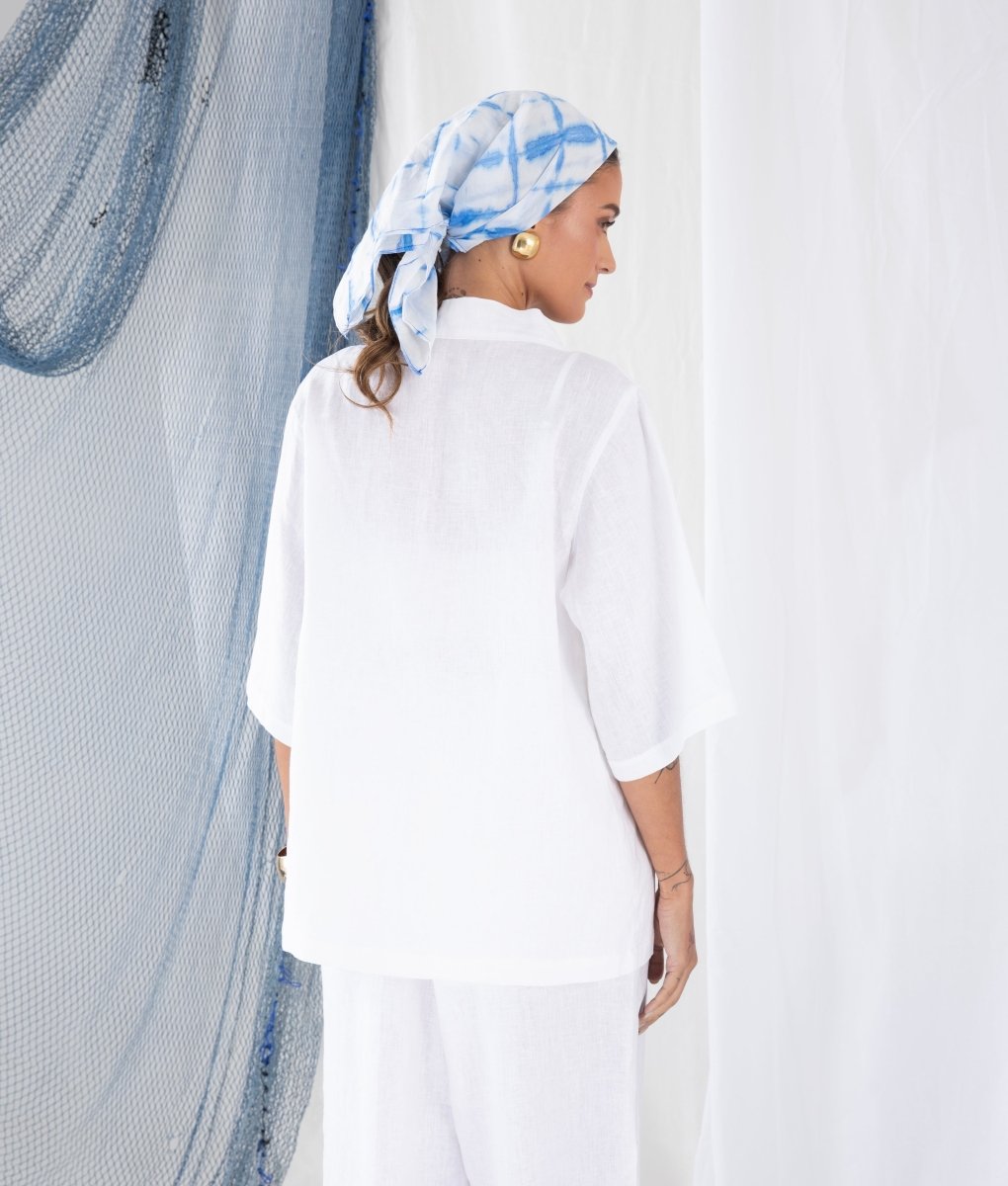 Kimono em Linho BRISA - Villa Dharma Rouparia Consciente