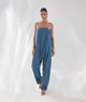 IMMENSITY Linen Sarouel Jumpsuit