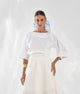 Blusa Manga 3/4 em Linho MARESIA