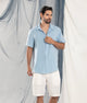 Camisa Masculina Manga Curta em Linho SEMEAR