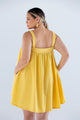 Blouse Dress with Pockets in Tricoline COLORING