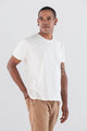 Camiseta Masculina em Malha de Algodão Orgânico Mangará